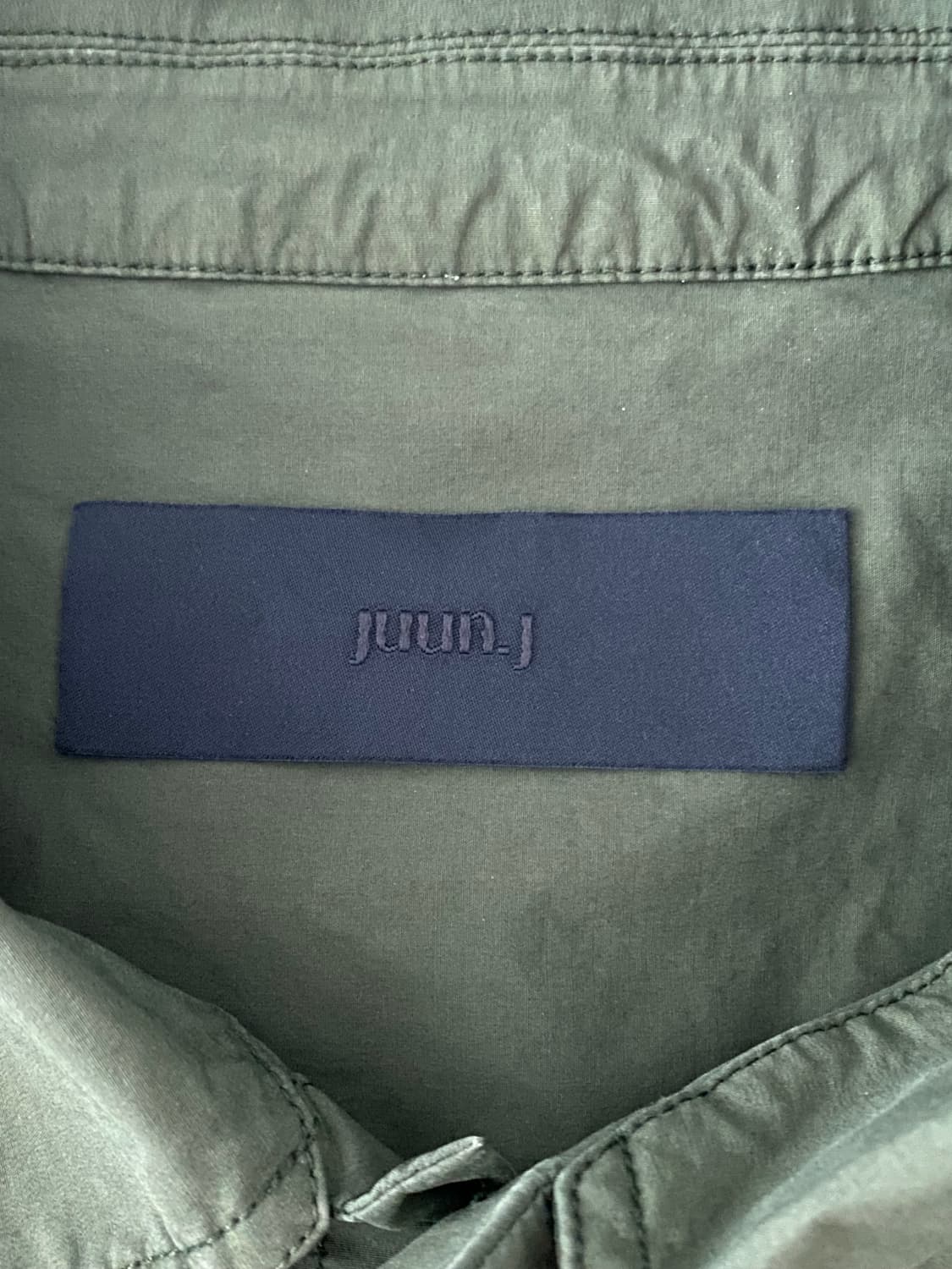 Juun.J 준지 칼라블록 셔츠(48) 상품이미지5