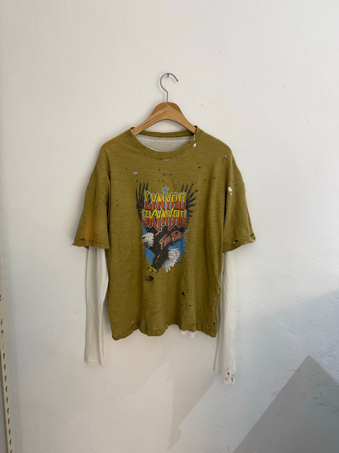 빈티지 커스텀 반팔(레이어드포함) 상품이미지1