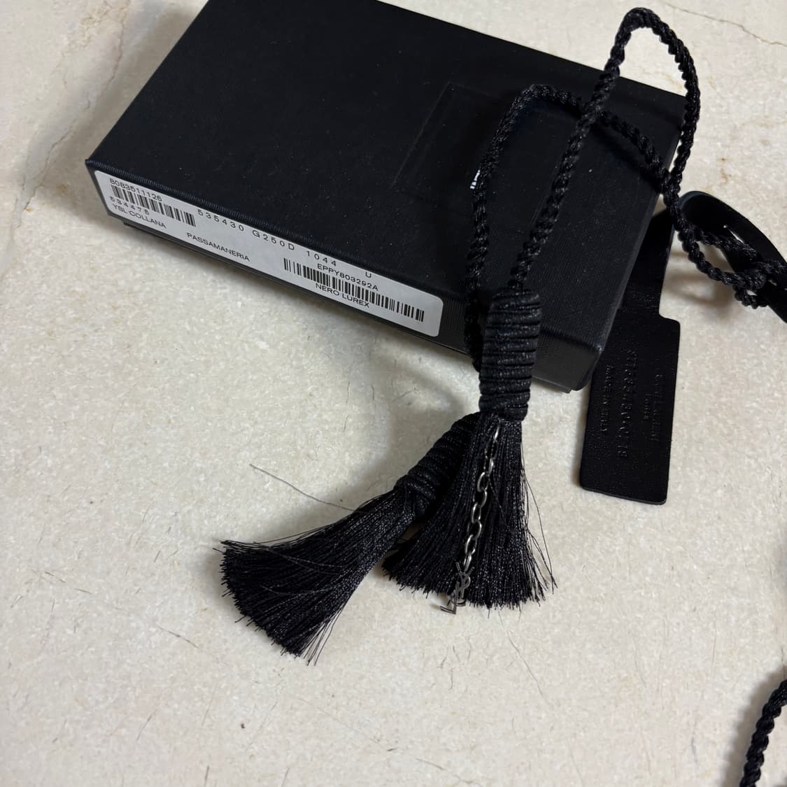Yves Saint Laurent Rope Tassel necklace 상품이미지3