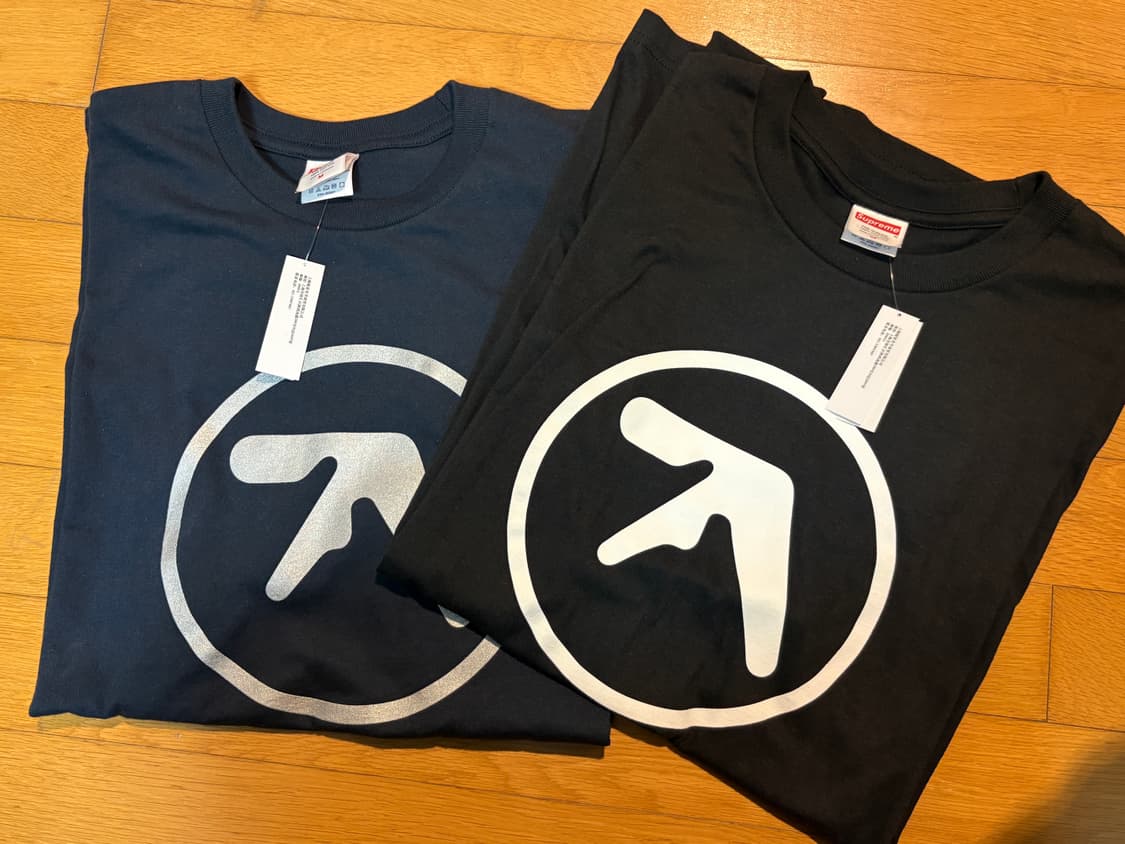 Supreme aphex twin 반팔티 네이비 M 상품이미지1