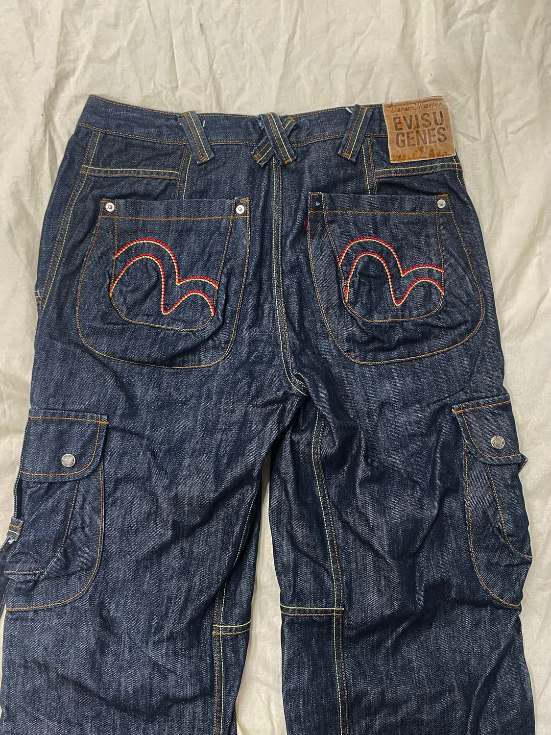 에비수 와이드 카고 팬츠 상품이미지3