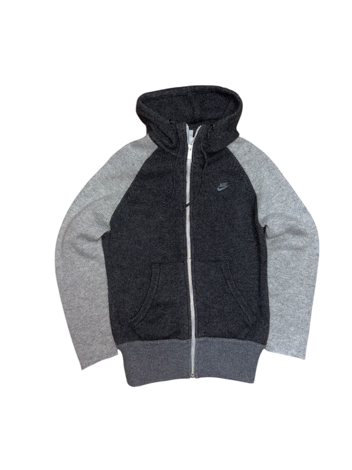 나이키 빈티지 니트 후드 집업 상품이미지1