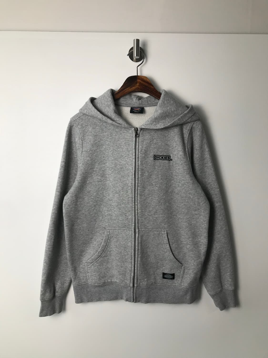 디키즈 백로고 그레이 후드집업 상품이미지3