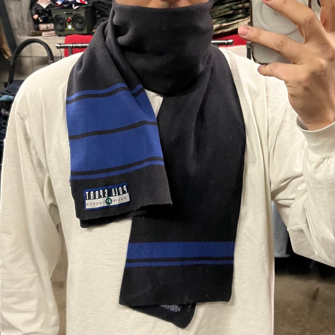 90s 폴로스포츠 머플러 상품이미지5