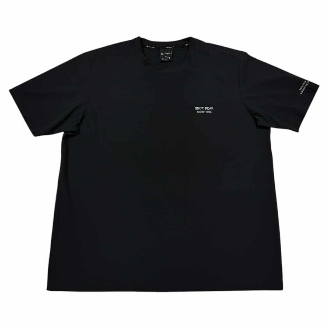 스노우피크 프로 반팔티셔츠 블랙 2XL 110 상품이미지1