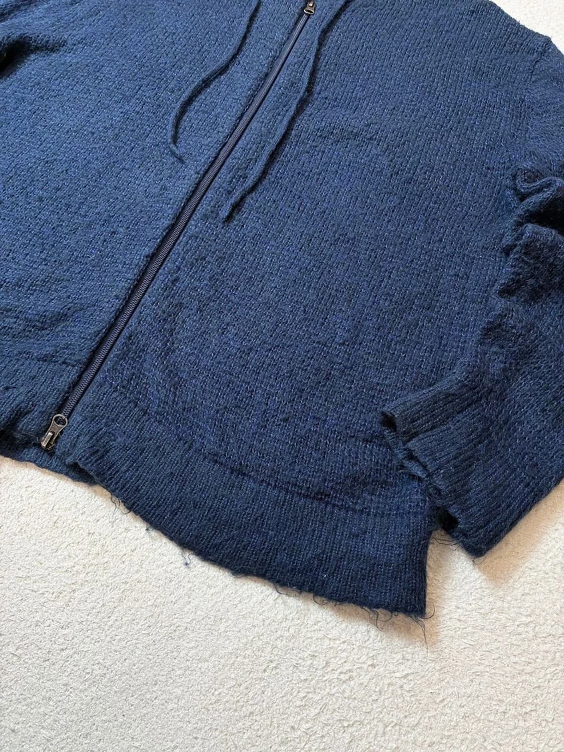 해칭룸 모헤어 V2 부클 니트 후드집업 PN6887 상품이미지4