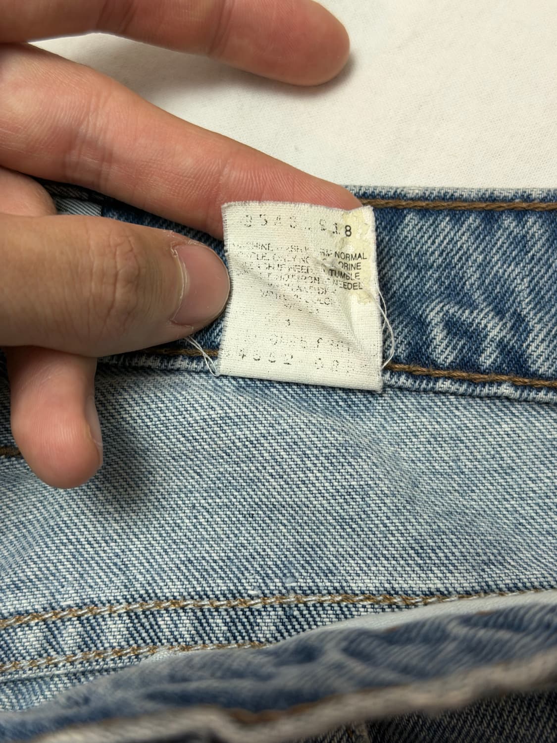 [38X34] 90s 리바이스 실버탭 힙합 배기진 상품이미지7