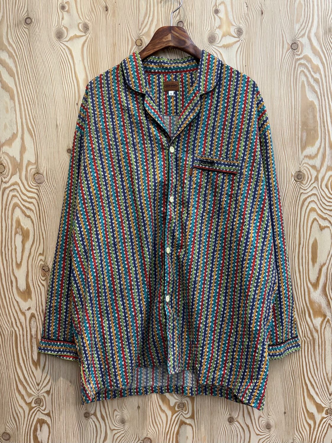 미쏘니 체인패턴 파자마 셔츠 상품이미지1