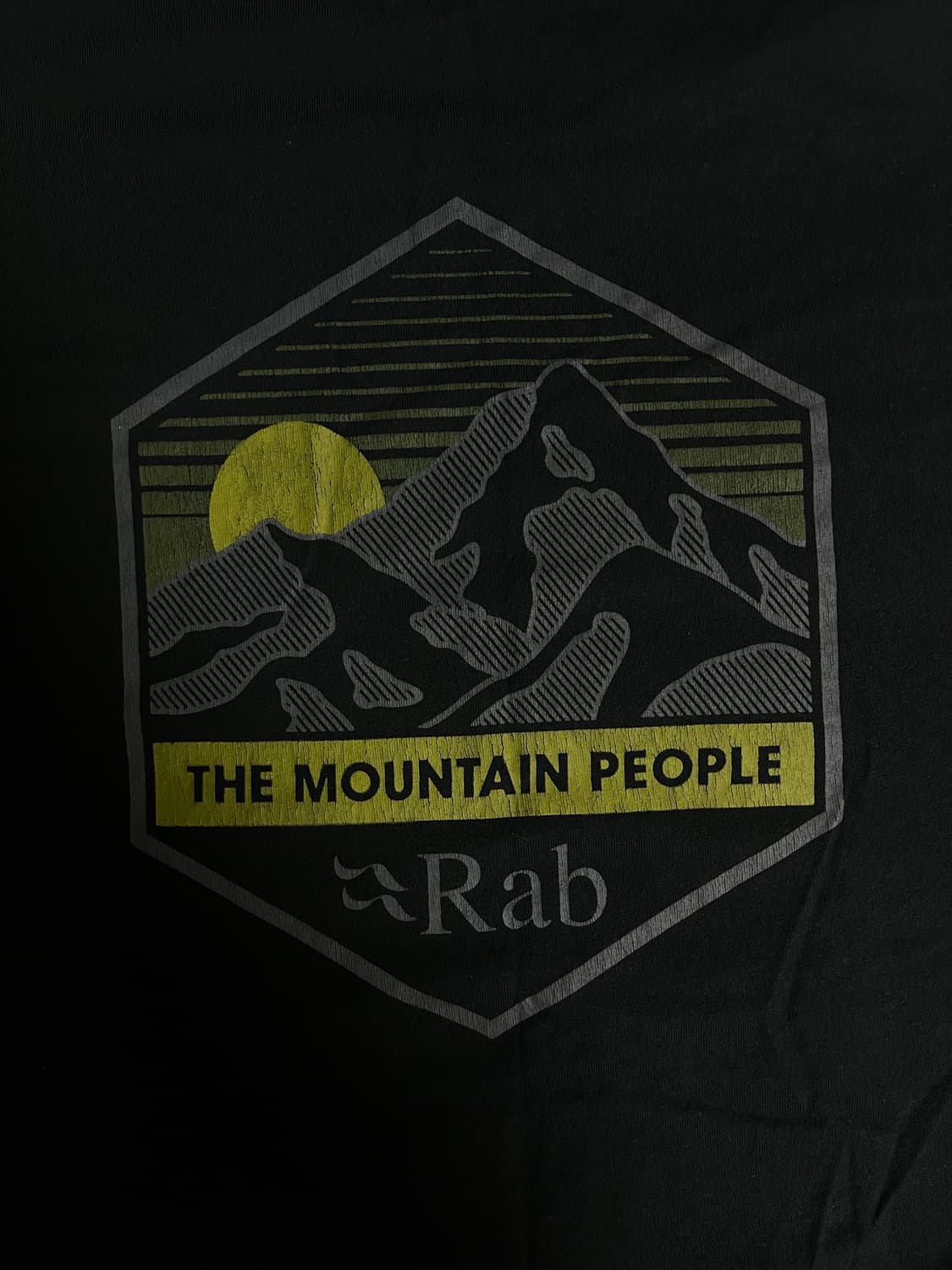 XL 랩 (Rab) 반팔 티셔츠 블랙 상품이미지3