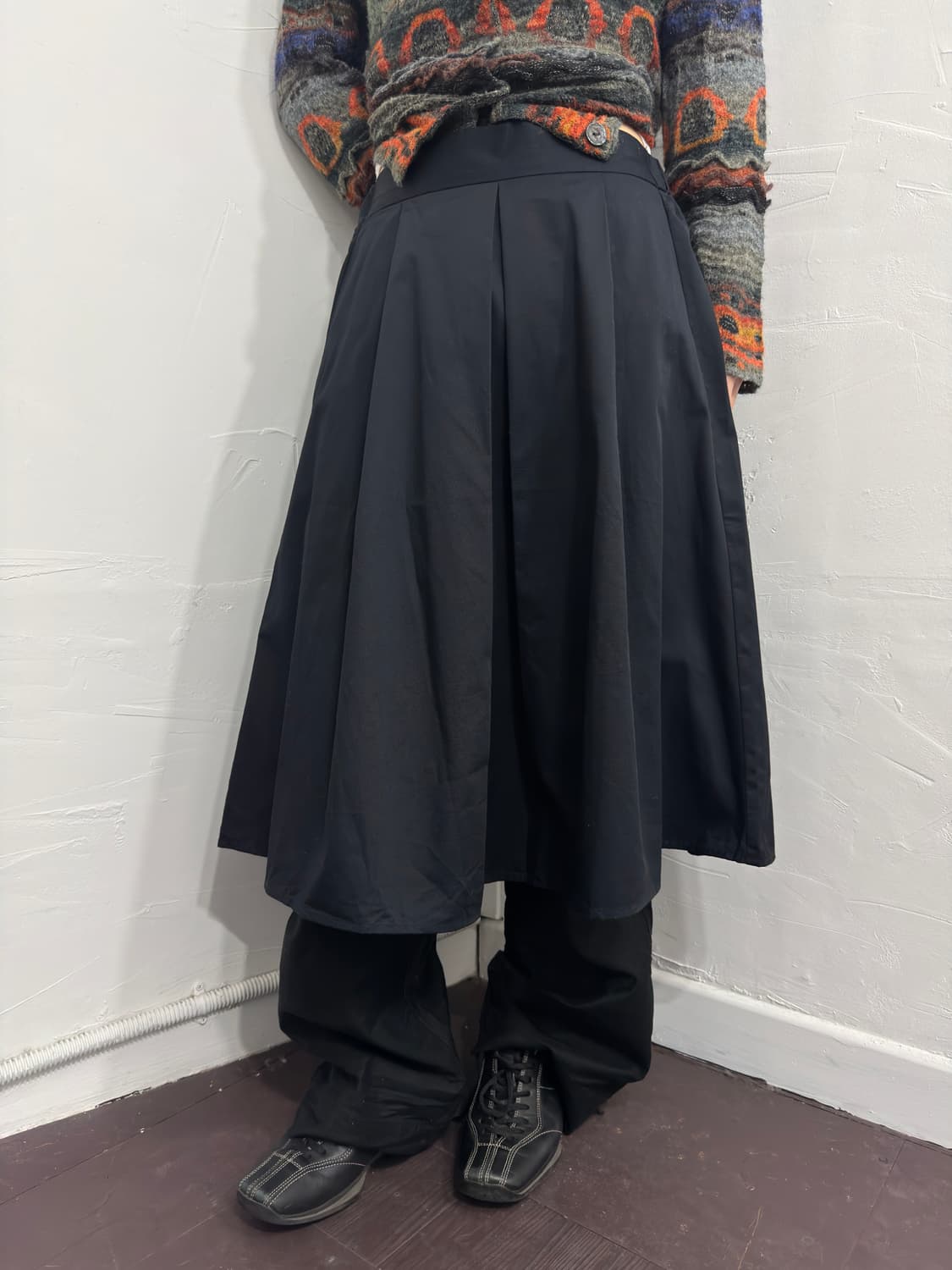 earth pleats skirt 상품이미지2