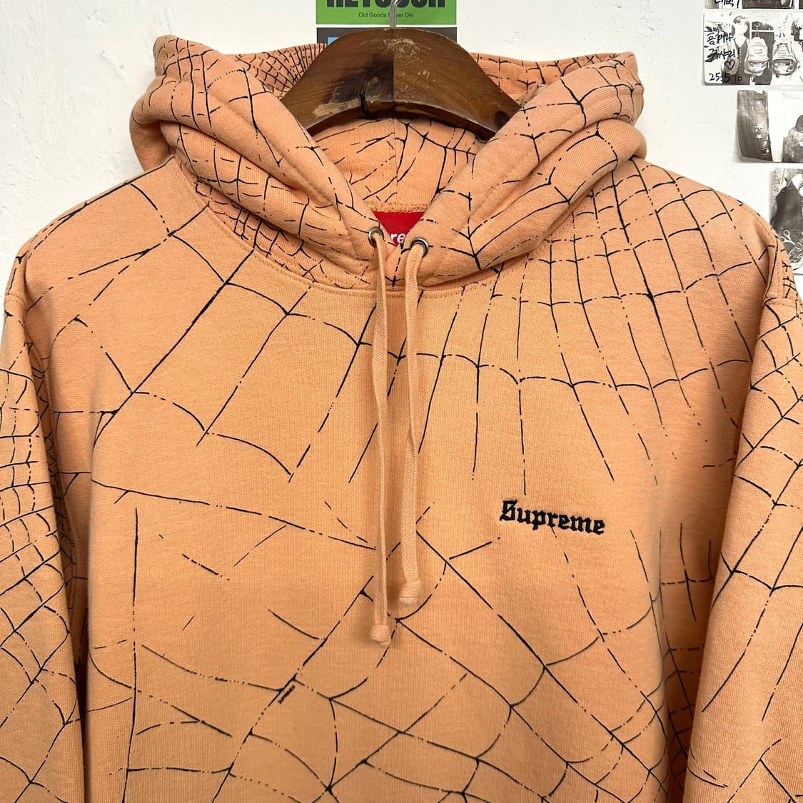 2016FW 슈프림 스파이더 웹 후드티 상품이미지2