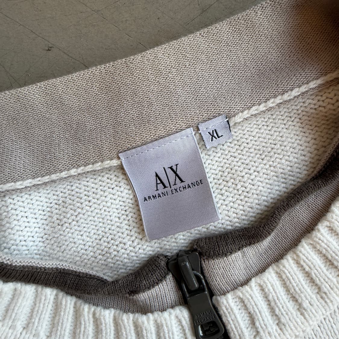 아르마니 익스체인지 하프집업 스웨터 상품이미지5