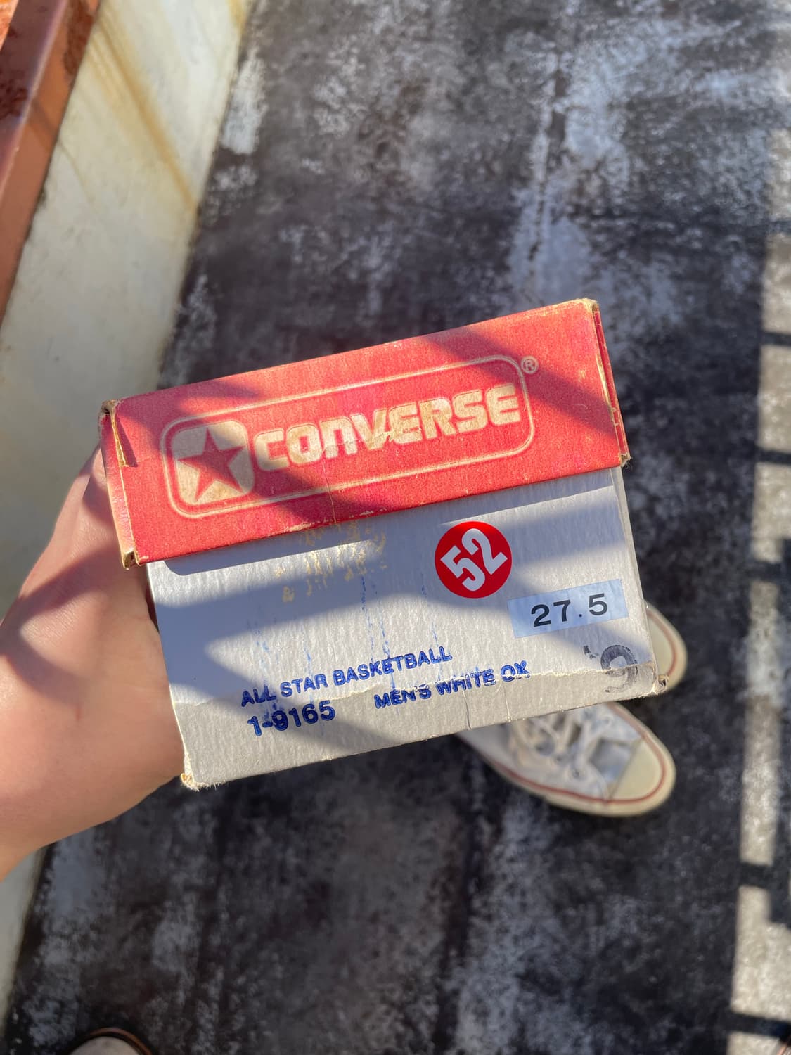 7-80s 빈티지 컨버스 화이트 척테일러 상품이미지10