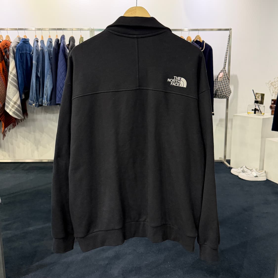 [2XL] 노스페이스 하프집업 맨투맨 상품이미지2