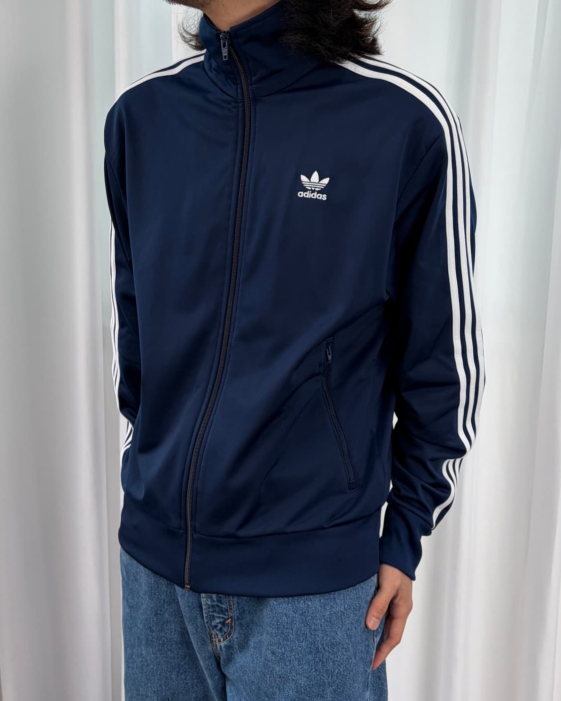 [XL]아디다스 파이어버드 네이비 트랙탑 져지 상품이미지1