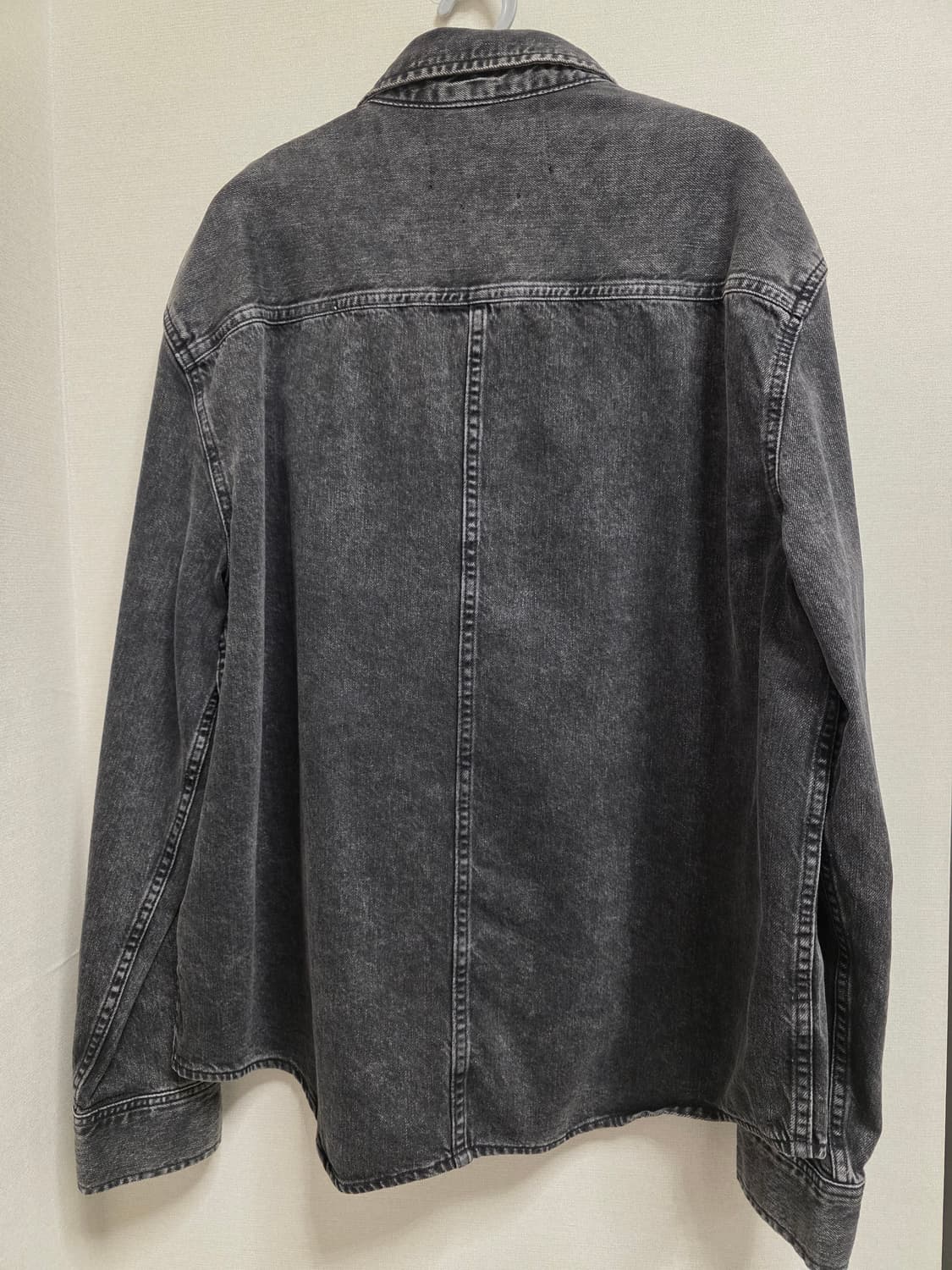 캘빈클라인진 흑청 데님 셔츠 XL 상품이미지3