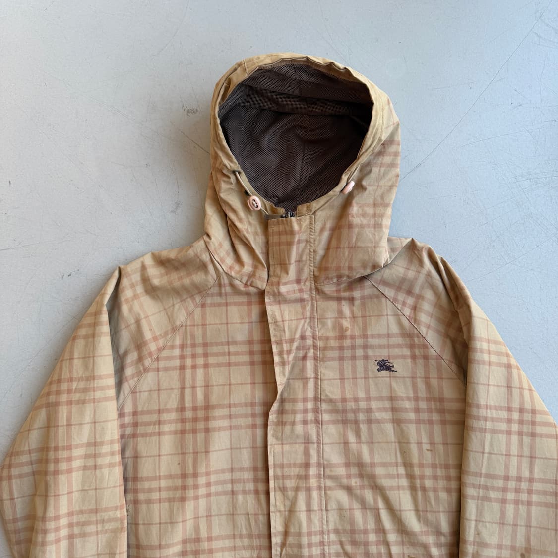 버버리 블루라벨 노바체크 자켓 상품이미지4