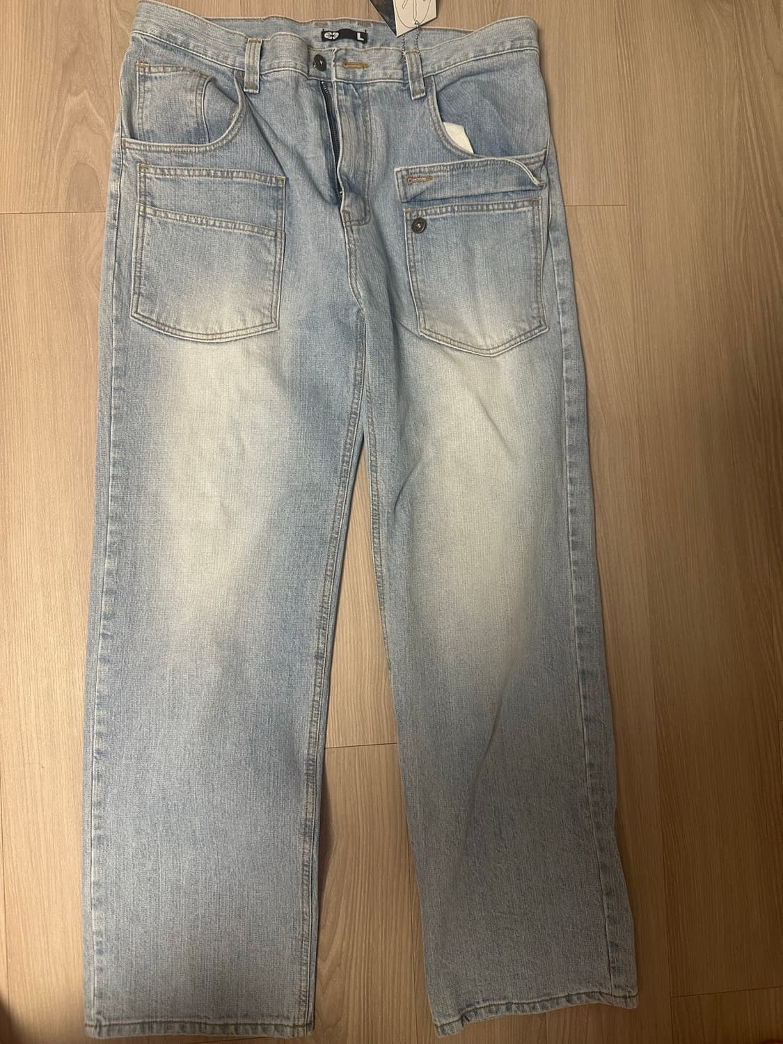 이알티알 프론트 포켓 카고 데님 팬츠 L 새상품 상품이미지2
