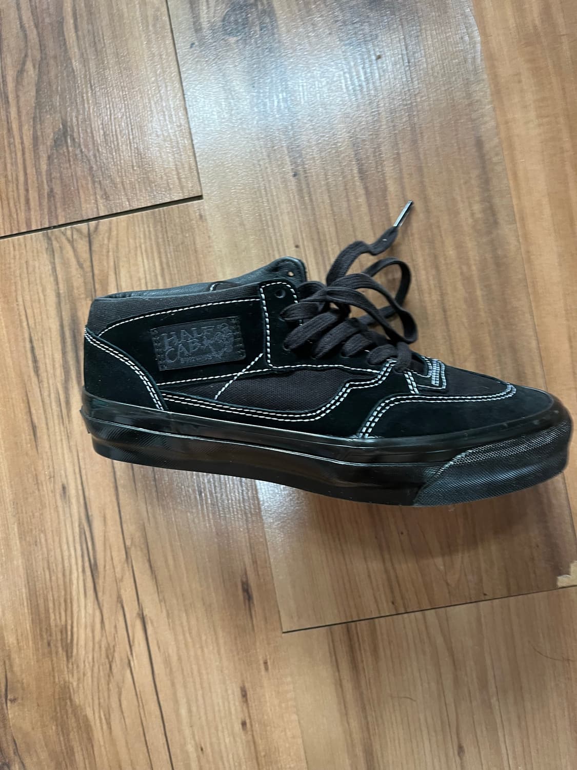 반스 하프캡 리이슈 33 블랙 상품이미지3