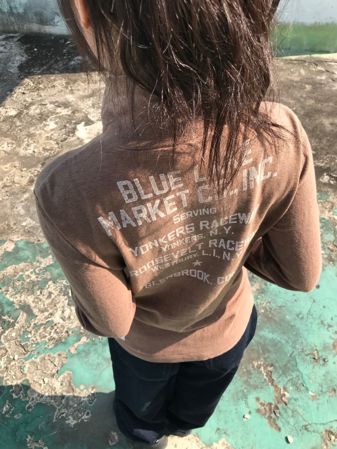 Blue Lake Market 집업 롱 슬리브 상품이미지7