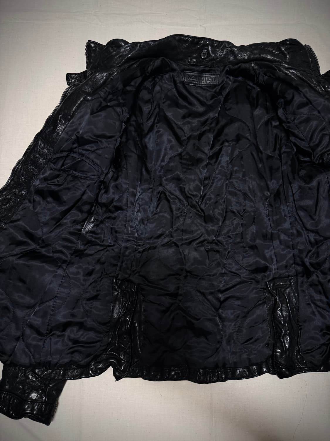 Neil barrett Buffalo Leather jacket 상품이미지7