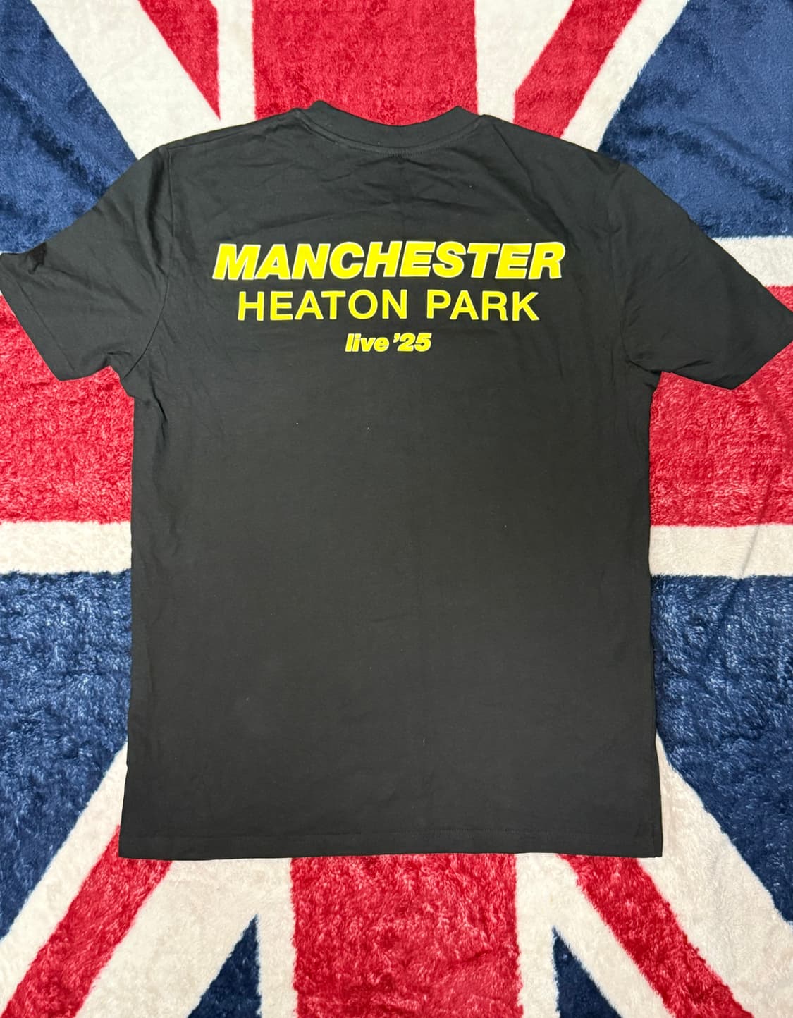 공식 오아시스 라이브 25 맨체스터 히튼파크 티셔츠 상품이미지4