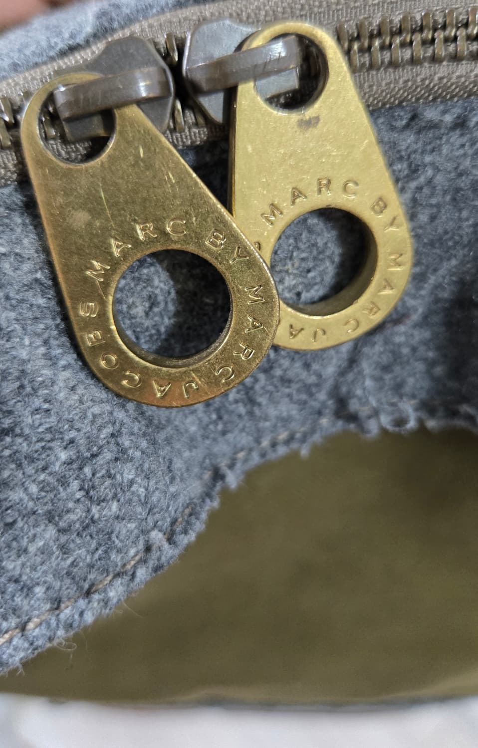 마크제이콥스 빈티지 캔버스스웨이드 백팩 상품이미지6