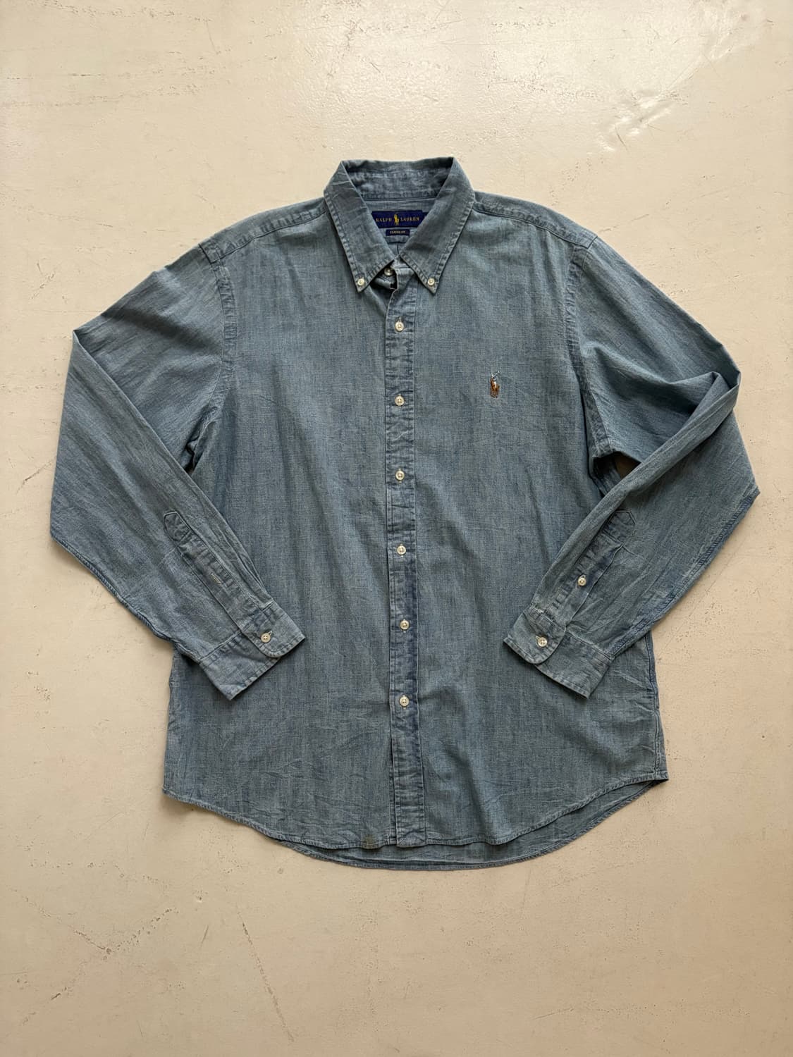 Polo Ralph Lauren Chambray Blue shirt  상품이미지1