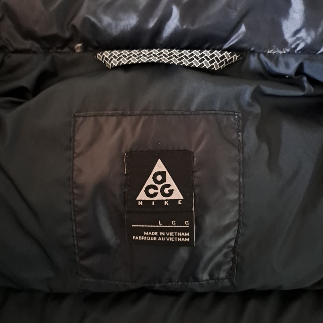 택포) 나이키 ACG 블랙 구스 패딩 베스트 L B22 상품이미지7