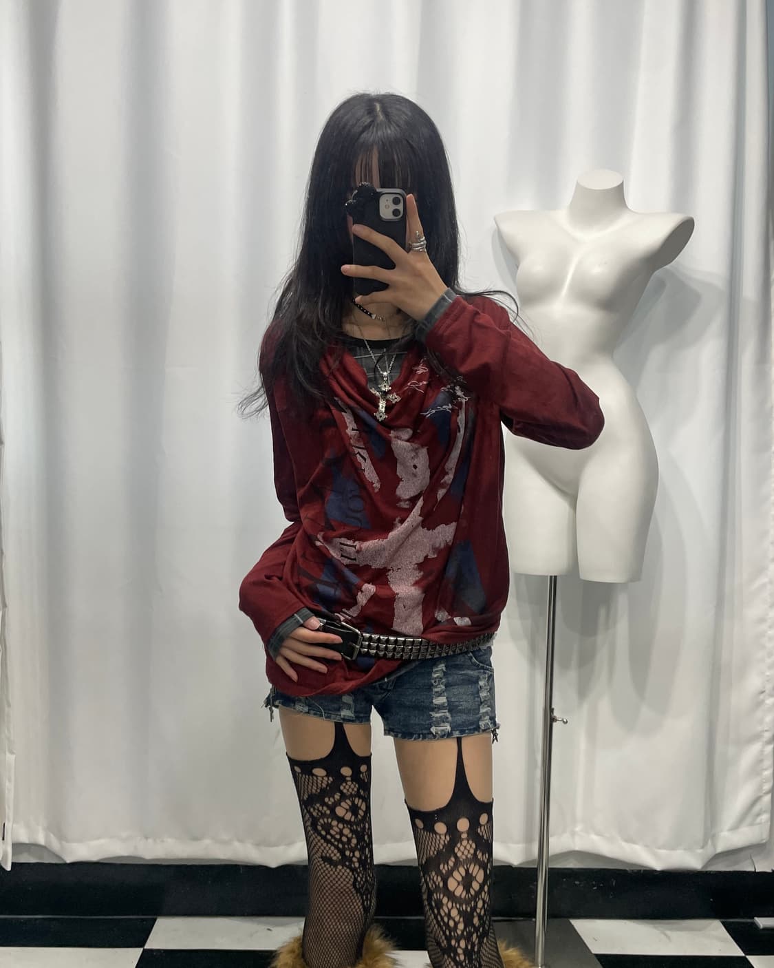 🎸유니온잭 프린팅 롱슬리브🎸 상품이미지5