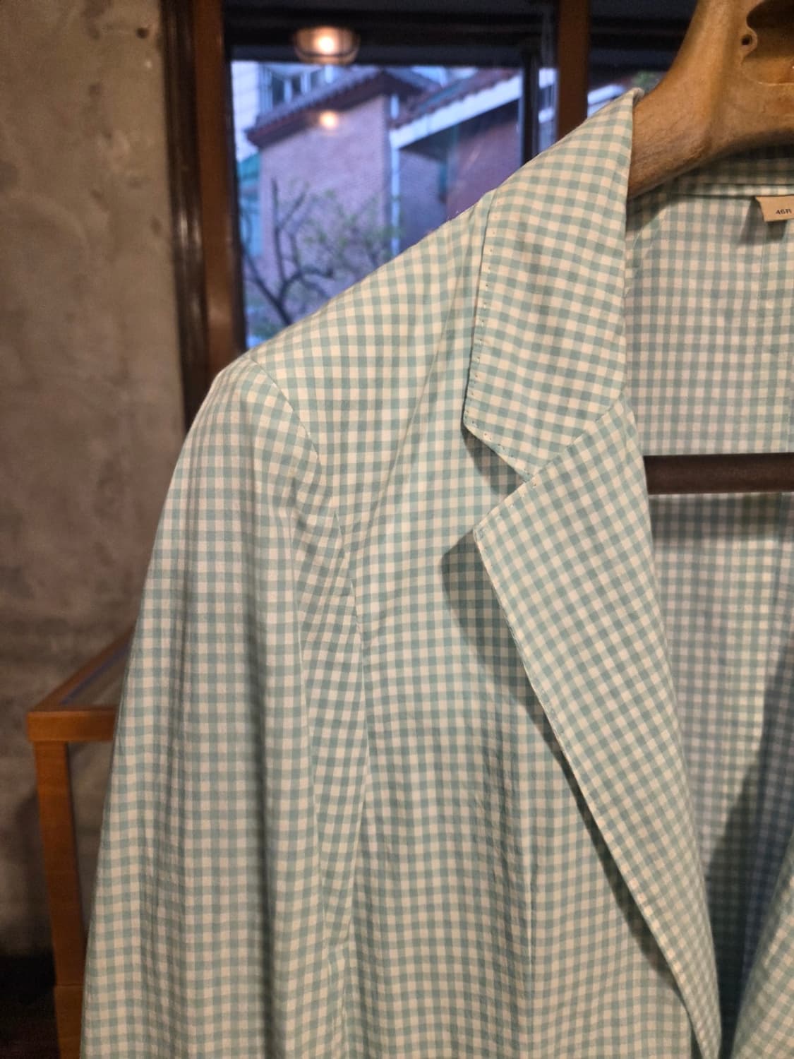 버버리 깅엄패턴 자켓 상품이미지8