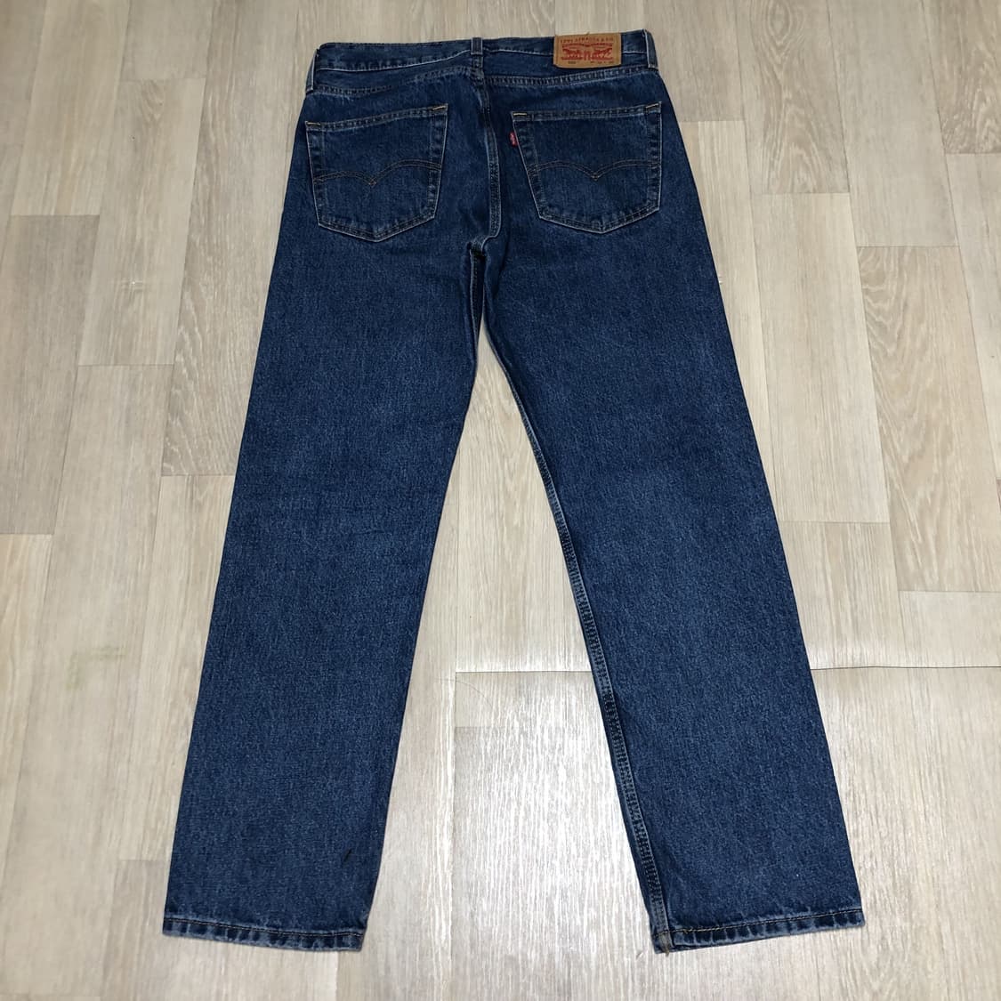 (32) 리바이스 Levi's 505 레귤러핏 중청 워시드 데님 상품이미지7