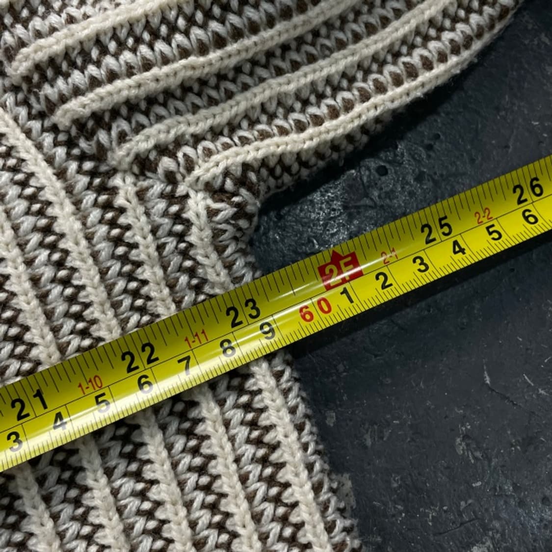 95-100 와릿이즌 반집업 니트 상품이미지5