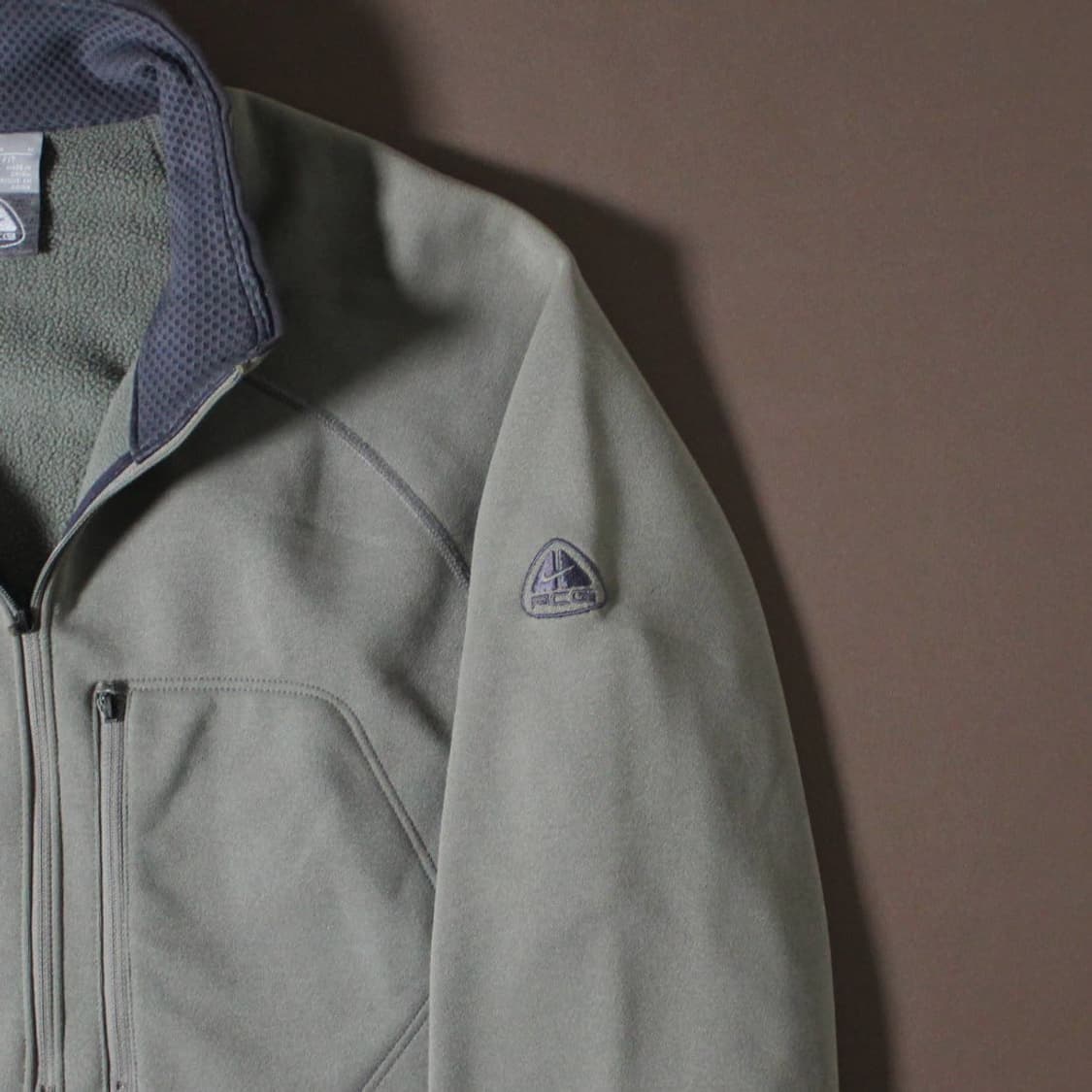 Nike ACG 기모 카키 플리스 하프집업  상품이미지5