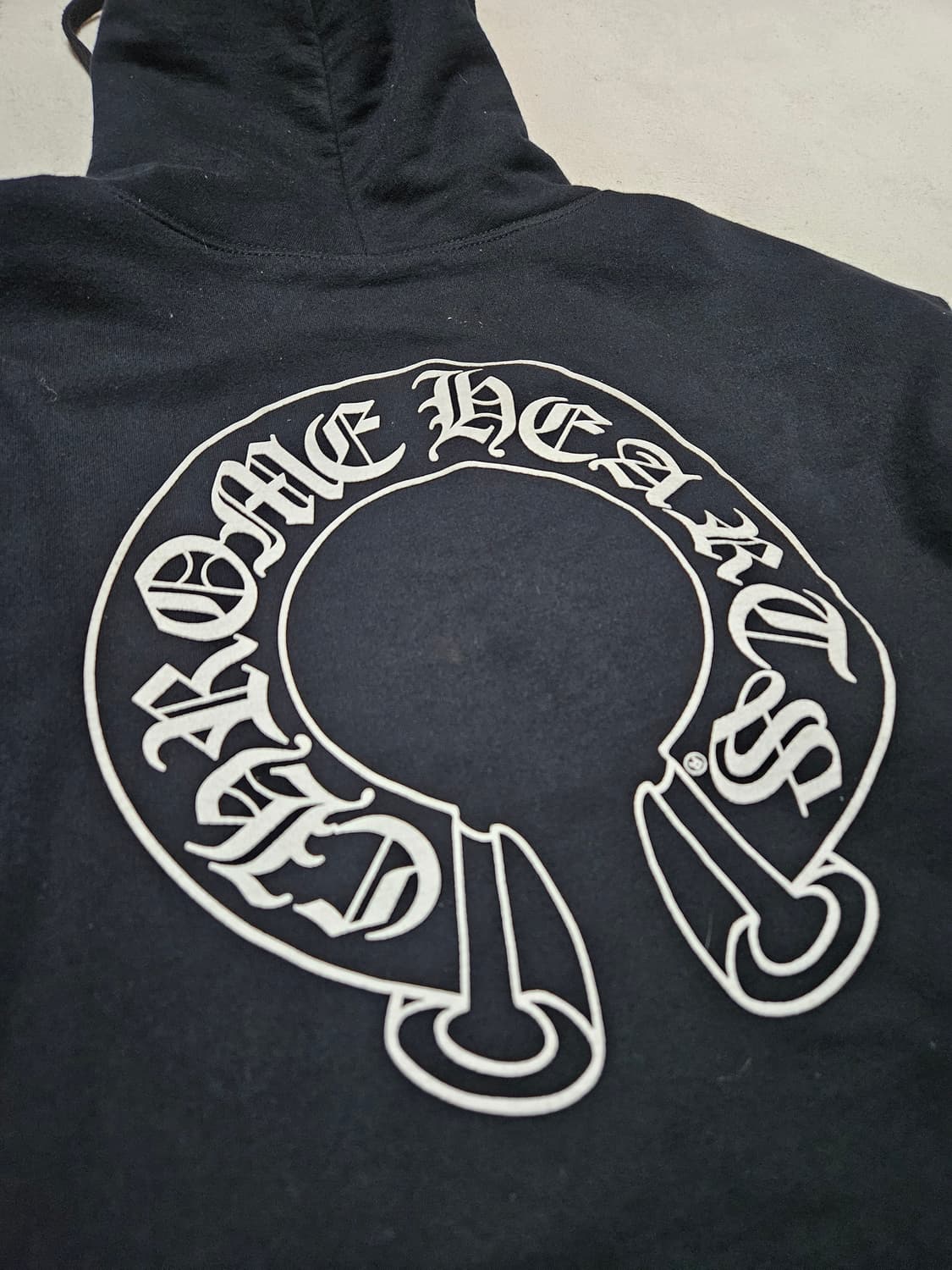 [L] 크롬하츠 헤비웨이트 홀스슈 플로랄 후드집업 상품이미지8