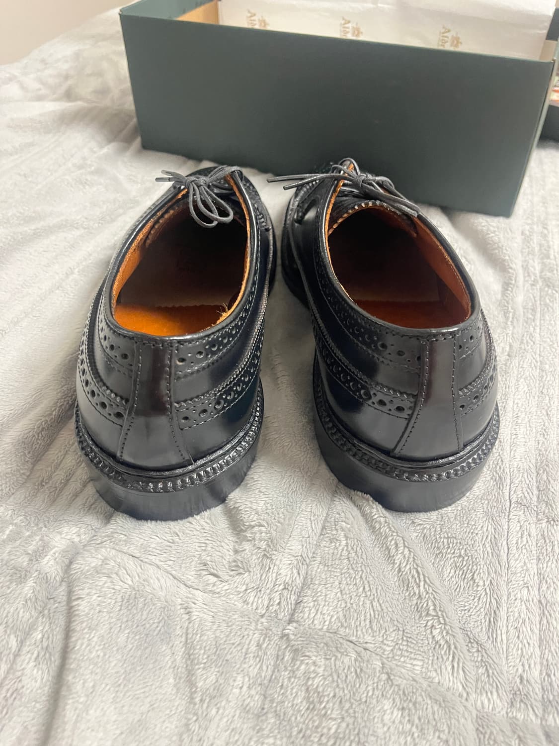 알든 윙팁 블랙 코도반 9751 9.5e 상품이미지8