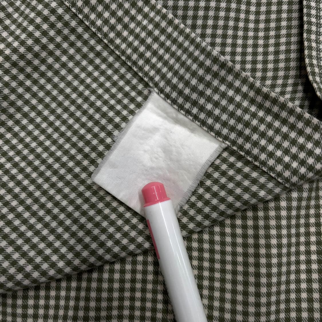 폴로 랄프로렌 네이비포니 카키베이지체크 셔츠 XL 상품이미지6