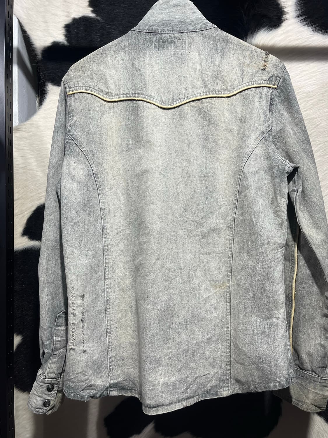 Bareback Realdress 버클 데님 자켓 상품이미지9