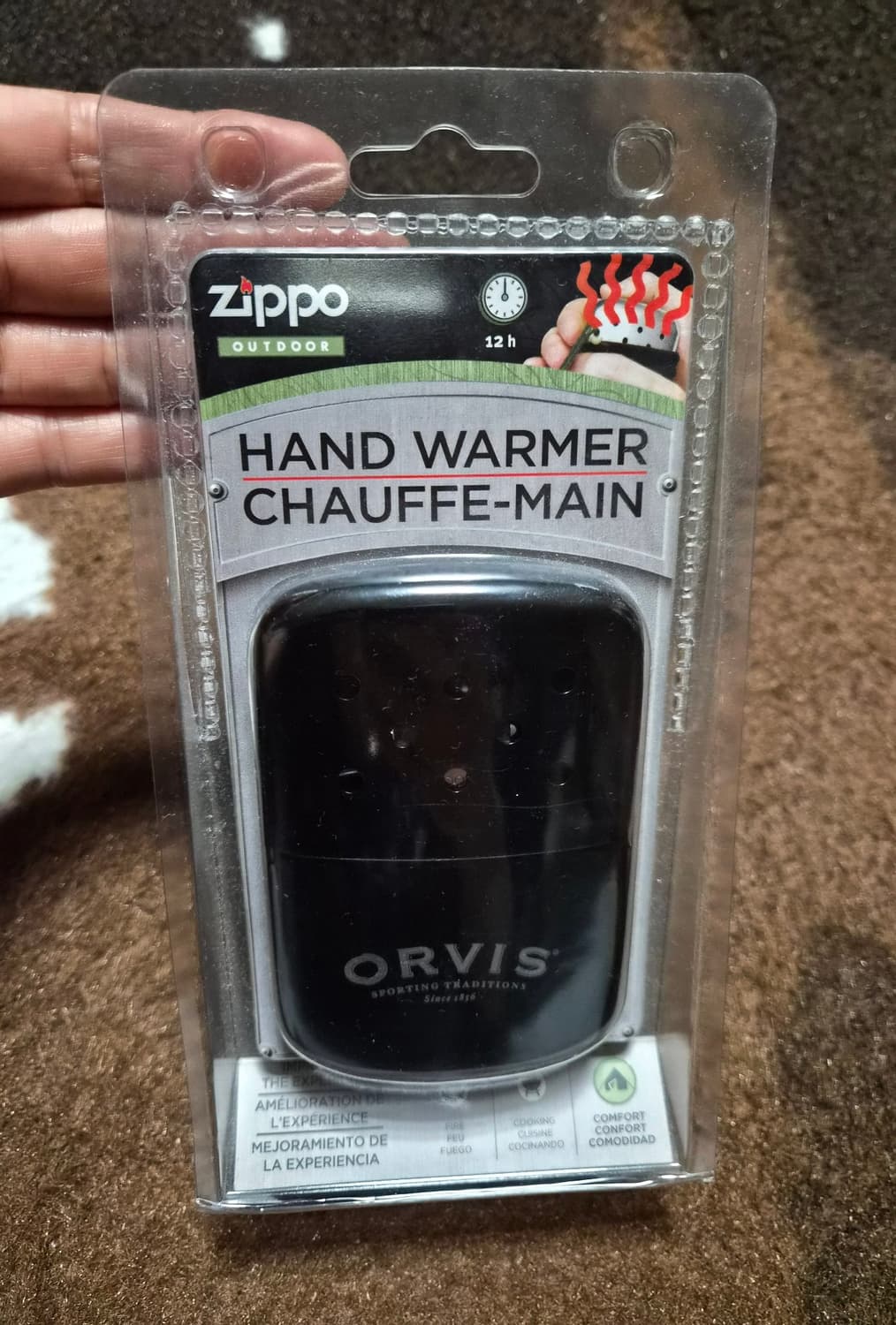 미국 ORVIS  ZIPPO WARMER(새제품) 상품이미지4