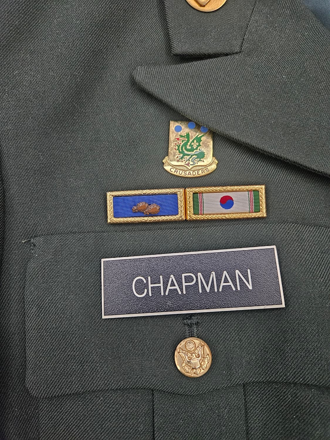 [최종할인] 오리지널 주한미군 정복 풀패치 41R 상품이미지2