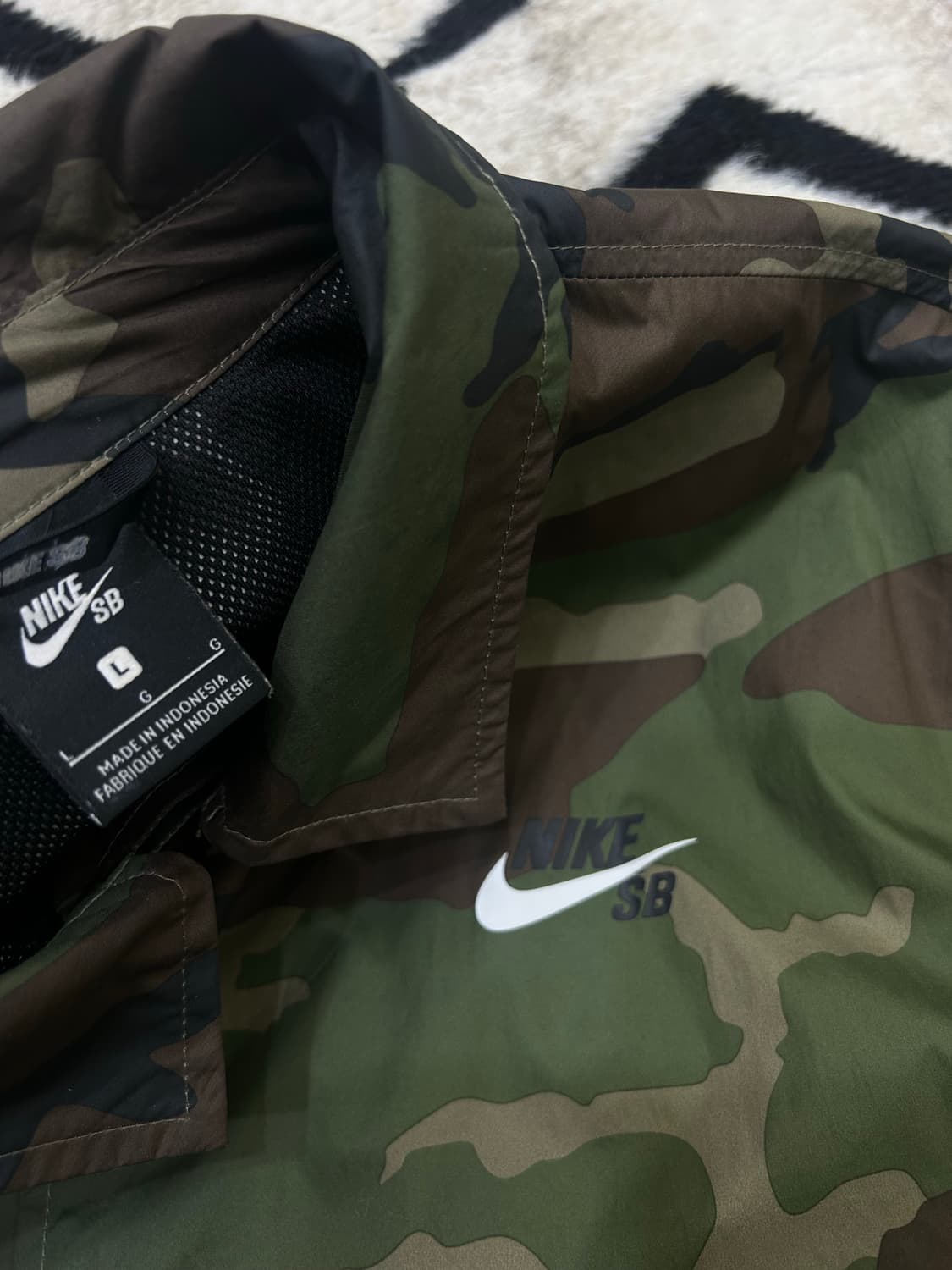 [L]나이키SB 카모플라쥬 코치자켓 상품이미지6