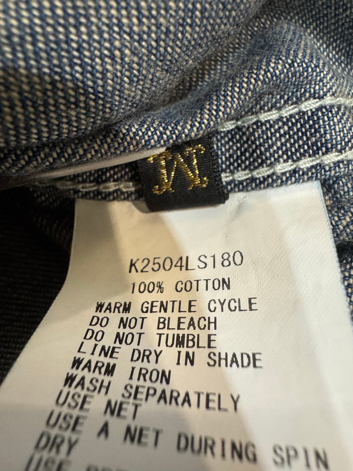 [2][M] 캐피탈 8온스 데님 풀오버 아미 셔츠 -25FW 상품이미지10