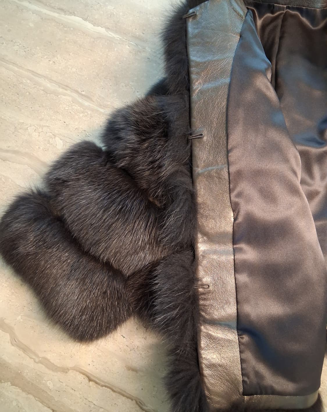 리얼 폭스퍼 폼폼이 자켓(새상품) 상품이미지7