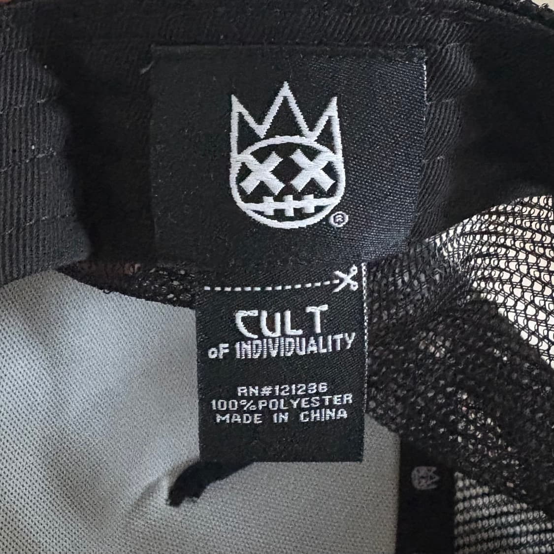 Y2K 큐빅 Cult 볼캡 상품이미지3