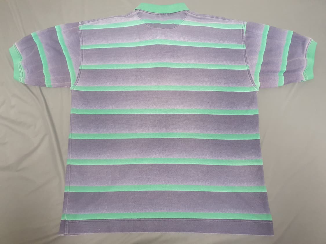 빈티지 스트라이프 폴로셔츠(XL) 상품이미지6