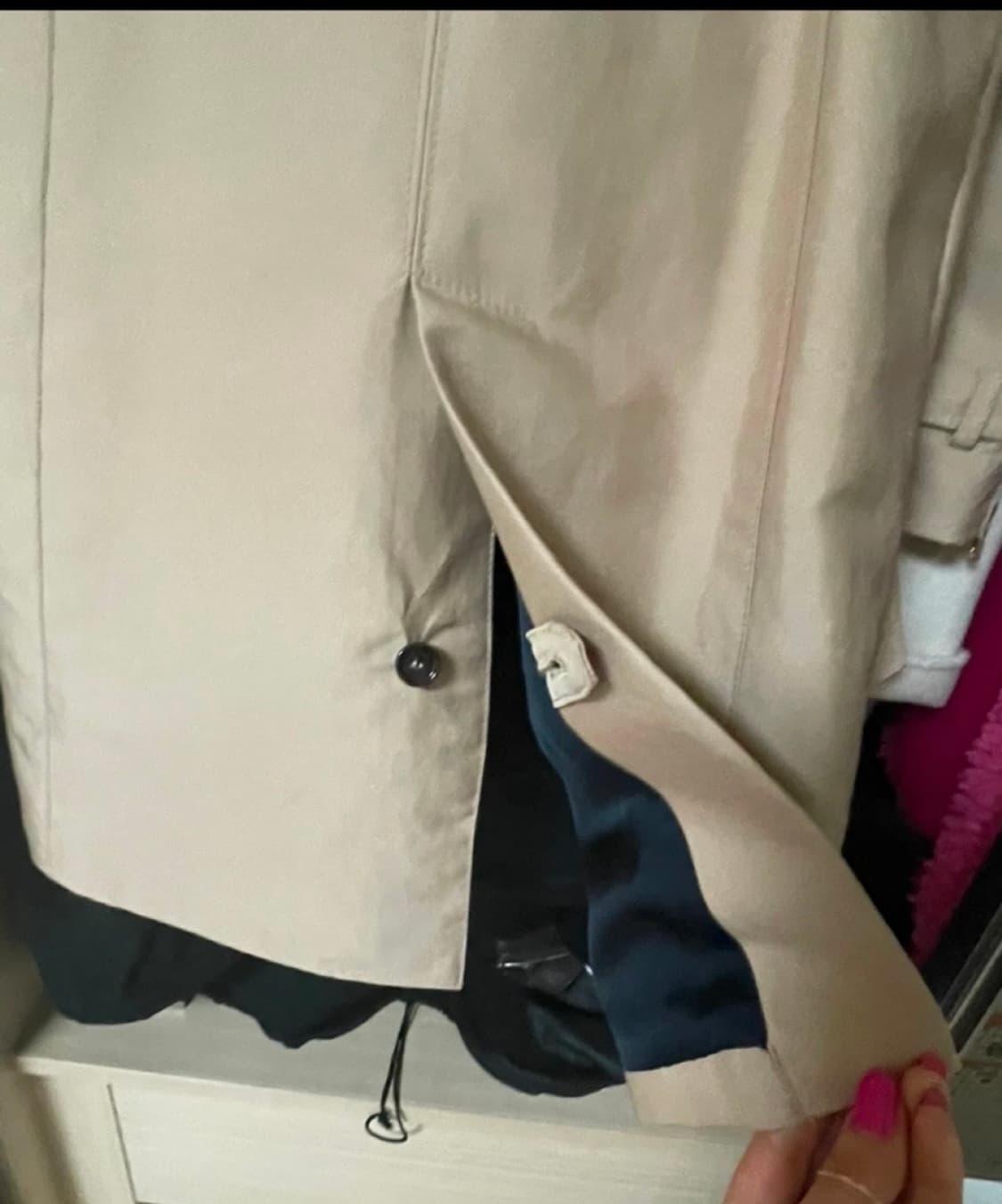 ZARA 자라 W 트렌치 코트 L 사이즈 상품이미지5