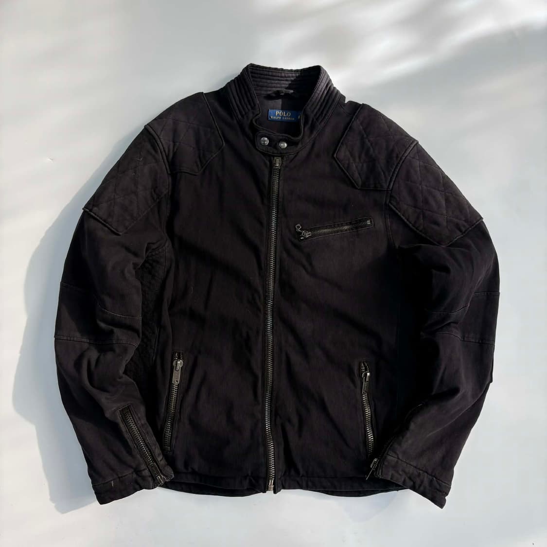 [L] 폴로 랄프로렌 신형 피그먼트 바이커 자켓 상품이미지2