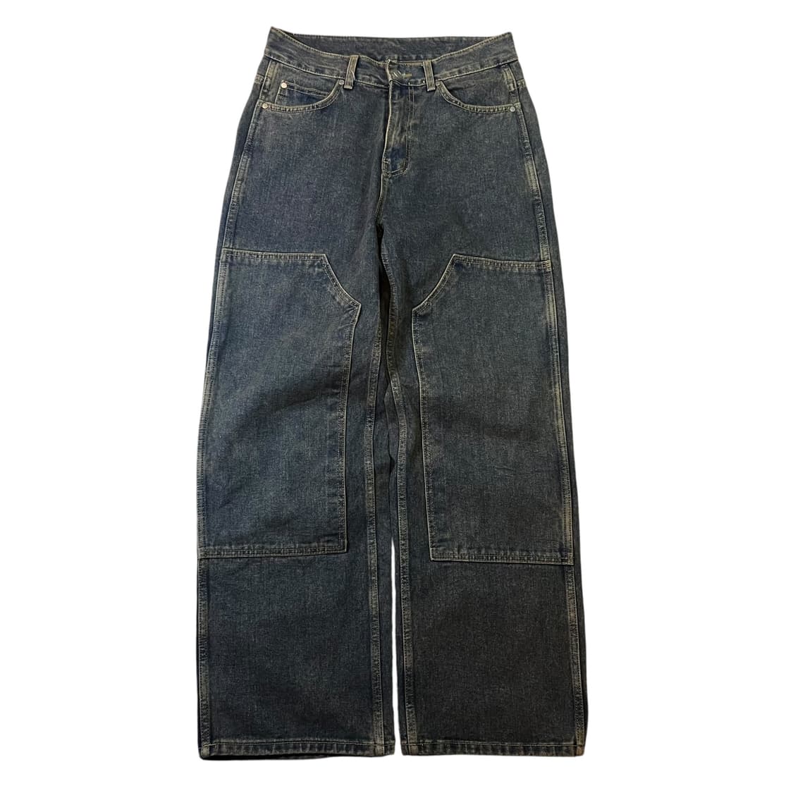 웰던 빈티지 워시드 데님 팬츠 상품이미지1