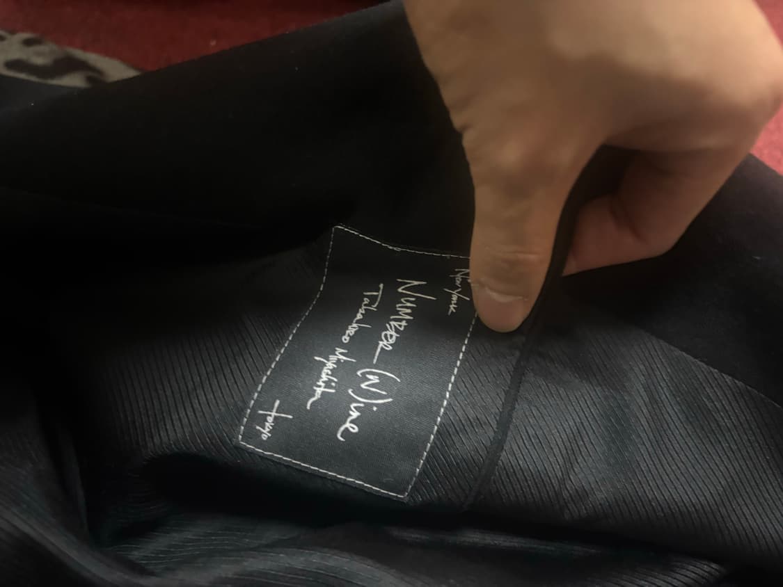 넘버나인 06 noir 자켓 상품이미지3