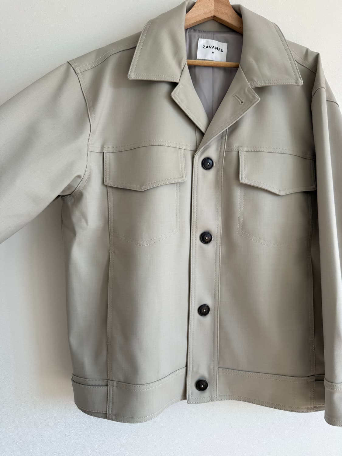 자바나스(ZAVANAS) 울 자켓 상품이미지4